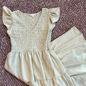 Light Green Midi Dress